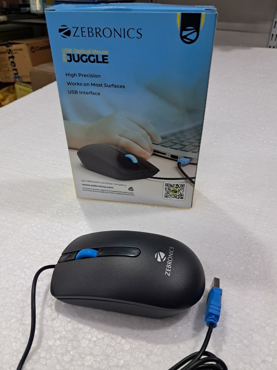 Zebronics Juggle Mouse Wired