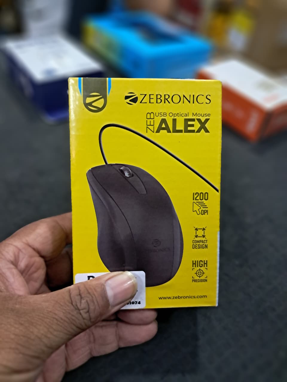 Zebronics Alex Mouse Wired gallery image